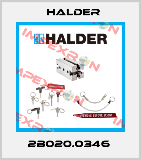 2B020.0346  Halder