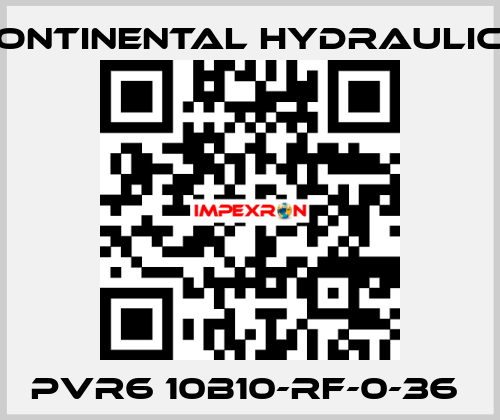 PVR6 10B10-RF-0-36  Continental Hydraulics