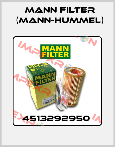 4513292950  Mann Filter (Mann-Hummel)