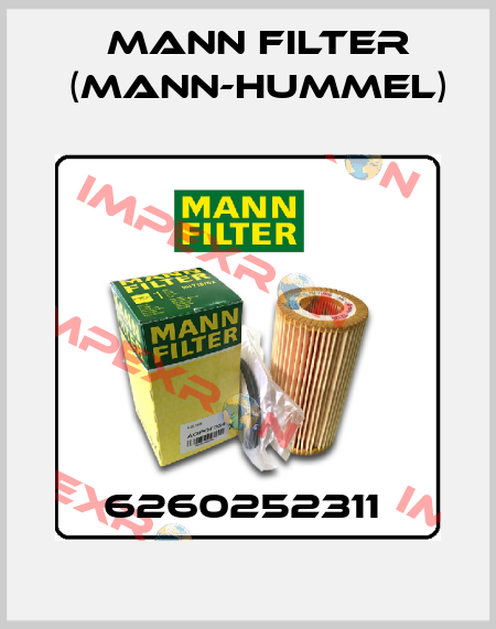 6260252311  Mann Filter (Mann-Hummel)