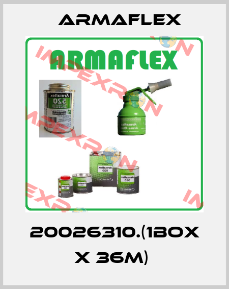 20026310.(1box x 36m)  ARMAFLEX