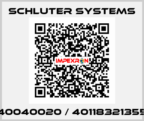 5040040020 / 4011832135538 Schluter Systems