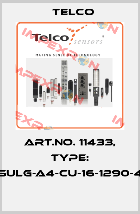 Art.No. 11433, Type: SULG-A4-CU-16-1290-4  Telco
