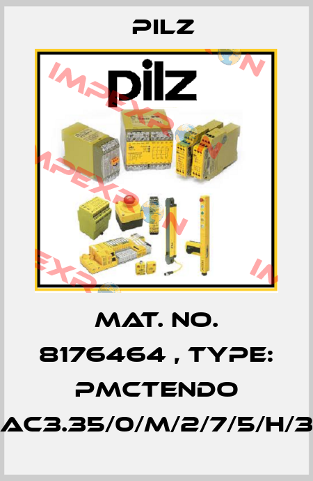 Mat. No. 8176464 , Type: PMCtendo AC3.35/0/M/2/7/5/H/3 Pilz