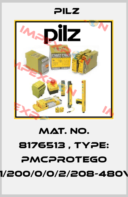Mat. No. 8176513 , Type: PMCprotego D.01/200/0/0/2/208-480VAC Pilz
