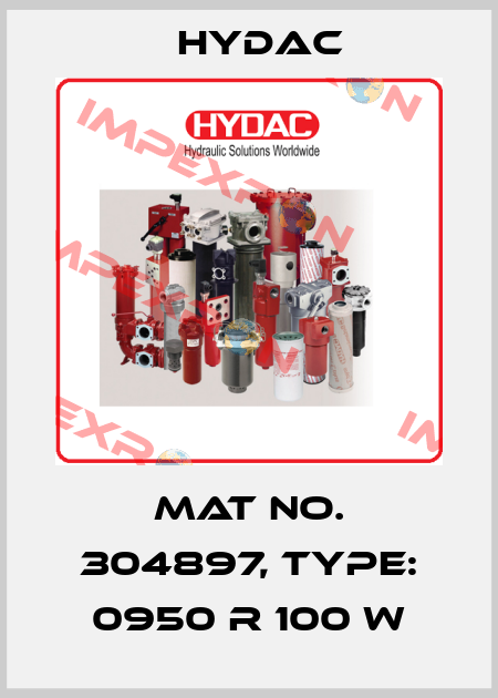Mat No. 304897, Type: 0950 R 100 W Hydac
