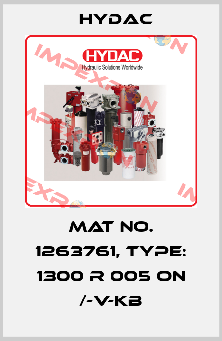 Mat No. 1263761, Type: 1300 R 005 ON /-V-KB Hydac