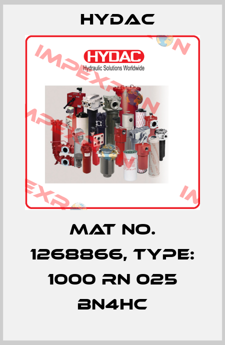 Mat No. 1268866, Type: 1000 RN 025 BN4HC Hydac