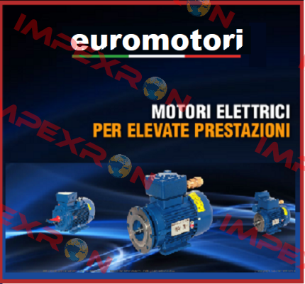 277/480-3PH 60HZ 0.37KW 2P B3   Euromotori