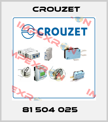 81 504 025    Crouzet