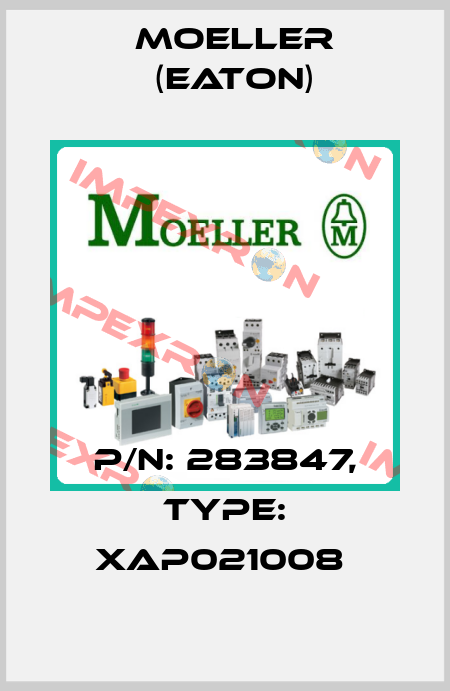 P/N: 283847, Type: XAP021008  Moeller (Eaton)