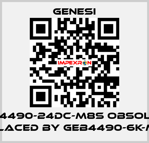 GEIL4490-24DC-M8S obsolete, replaced by GEB4490-6K-M8S  GENESI