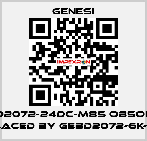 GEILD2072-24DC-M8S obsolete, replaced by GEBD2072-6K-M8S  GENESI