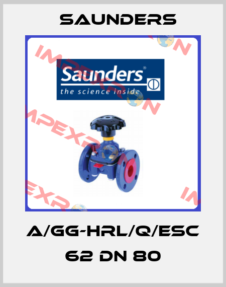 A/GG-HRL/Q/ESC 62 DN 80 Saunders
