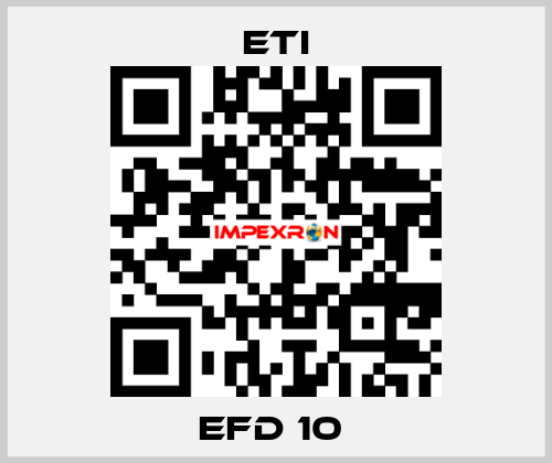 EFD 10  Eti