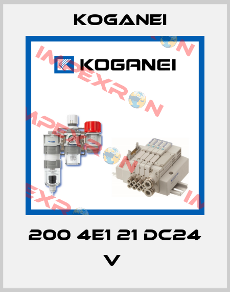 200 4E1 21 DC24 V  Koganei