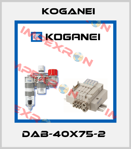 DAB-40X75-2  Koganei