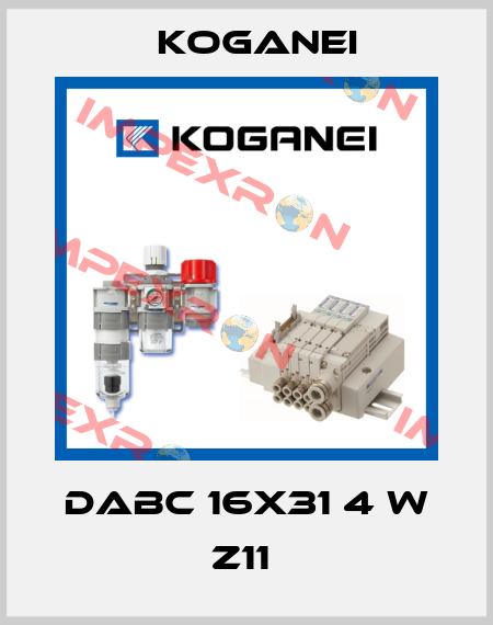 DABC 16X31 4 W Z11  Koganei