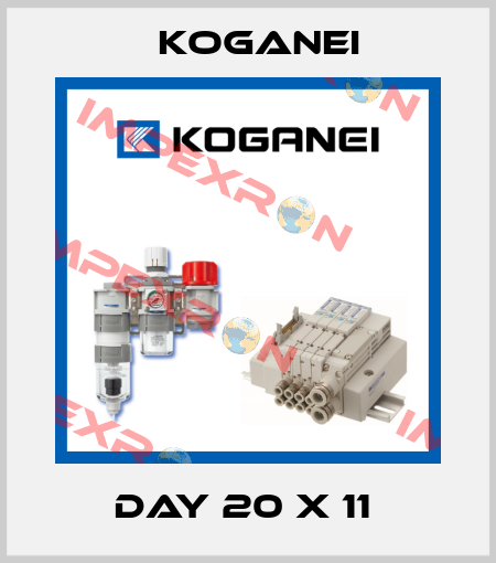 DAY 20 X 11  Koganei