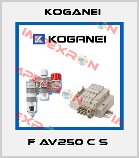 F AV250 C S  Koganei