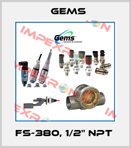 FS-380, 1/2" NPT  Gems