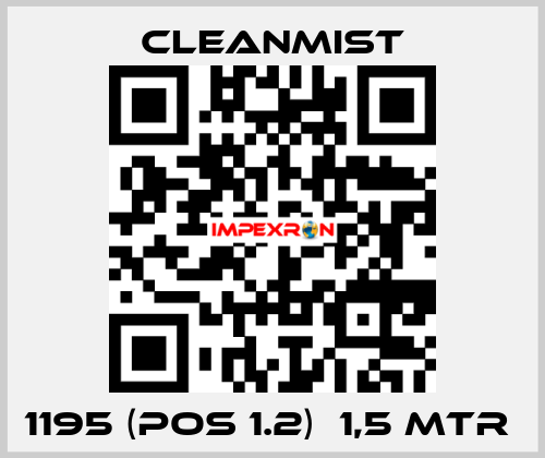 1195 (pos 1.2)  1,5 mtr  CleanMist