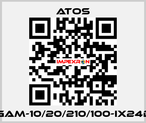 AGAM-10/20/210/100-IX24DC Atos
