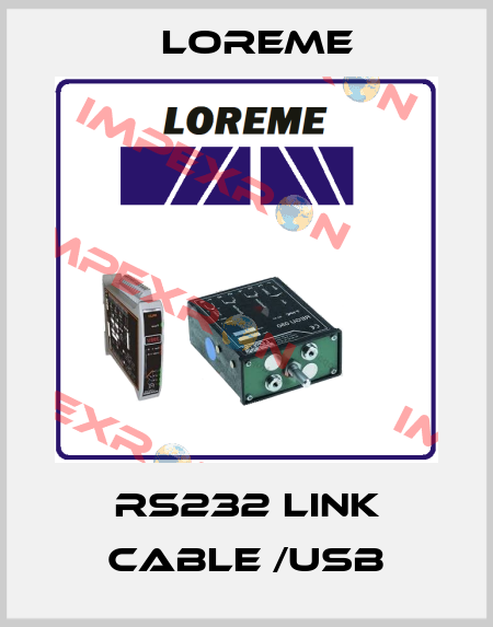 RS232 LINK CABLE /USB Loreme