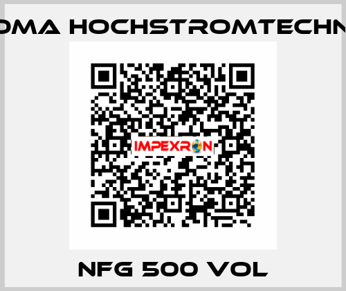 NFG 500 VOL HOMA Hochstromtechnik