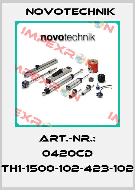 Art.-Nr.: 0420CD TH1-1500-102-423-102 Novotechnik