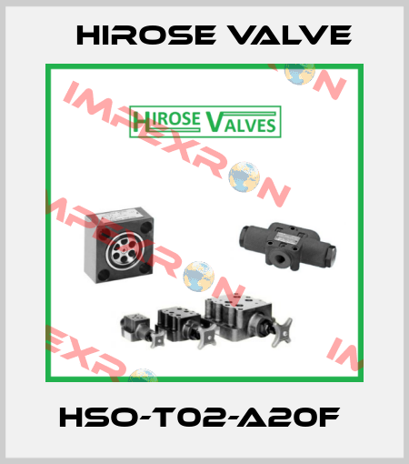 HSO-T02-A20F  Hirose Valve