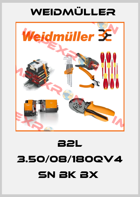 B2L 3.50/08/180QV4 SN BK BX  Weidmüller