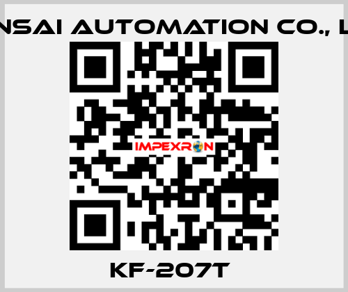  KF-207T  KANSAI Automation Co., Ltd.