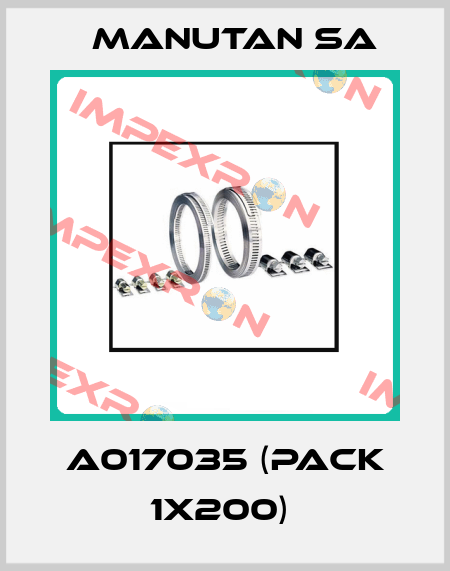 A017035 (pack 1x200)  Manutan SA