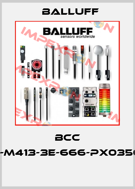 BCC VB43-M413-3E-666-PX0350-006  Balluff