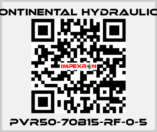 PVR50-70B15-RF-0-5 Continental Hydraulics