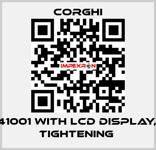 VAS 741001 with LCD display, hand tightening  Corghi