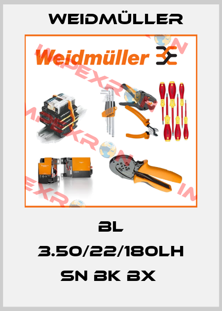 BL 3.50/22/180LH SN BK BX  Weidmüller