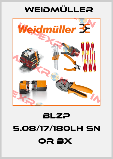 BLZP 5.08/17/180LH SN OR BX  Weidmüller