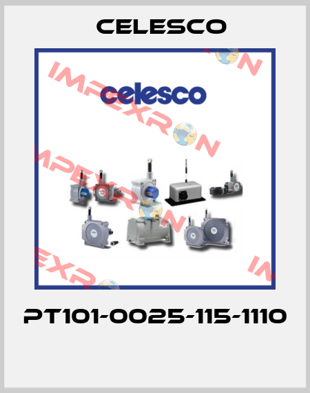 PT101-0025-115-1110  Celesco