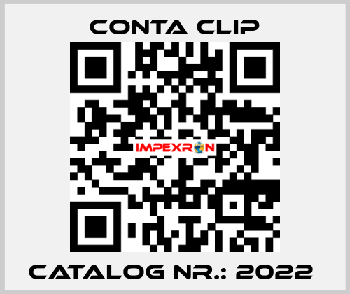 CATALOG NR.: 2022  Conta Clip