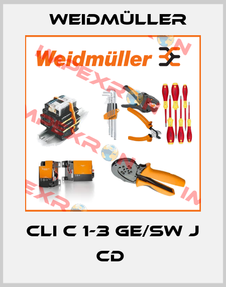 CLI C 1-3 GE/SW J CD  Weidmüller