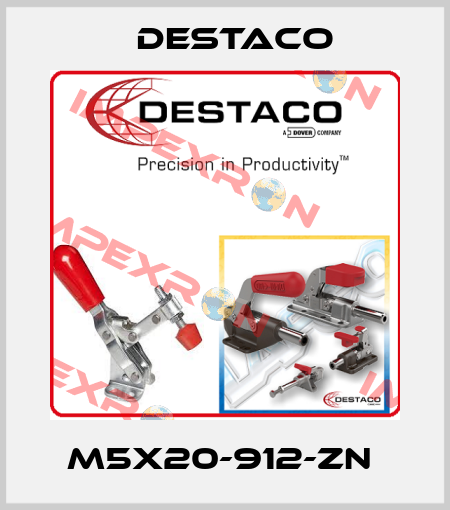 M5X20-912-ZN  Destaco