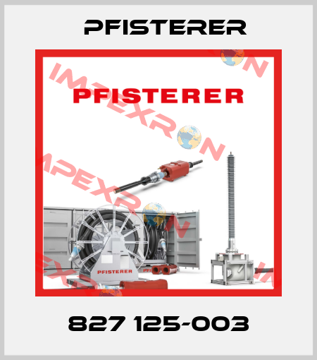 827 125-003 Pfisterer
