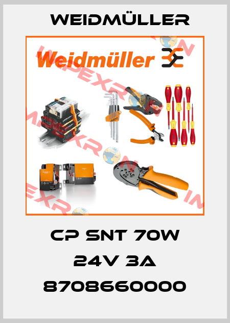 CP SNT 70W 24V 3A 8708660000 Weidmüller