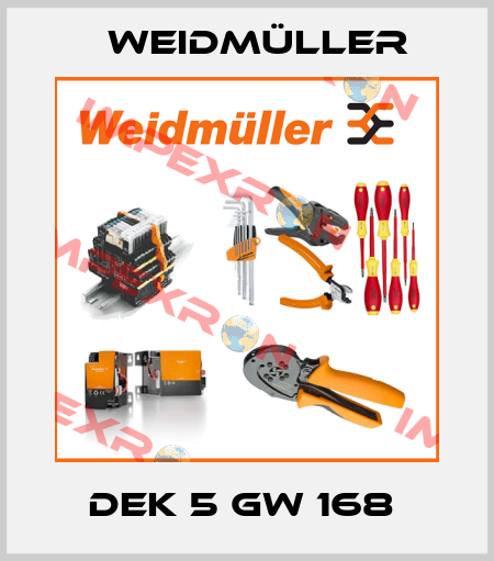DEK 5 GW 168  Weidmüller
