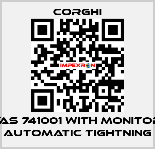 VAS 741001 with monitor, automatic tightning Corghi