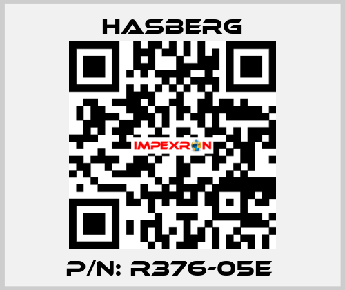 P/N: R376-05E  Hasberg