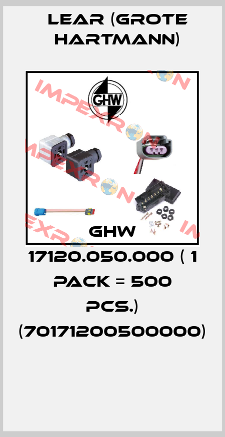 GHW 17120.050.000 ( 1 Pack = 500 pcs.) (70171200500000)  Lear (Grote Hartmann)