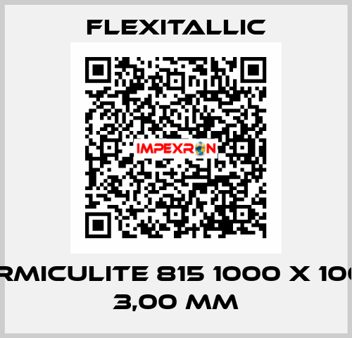 Thermiculite 815 1000 x 1000 x 3,00 mm Flexitallic
